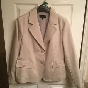 Talbots, excellent, beige/taupe jacket, 16p